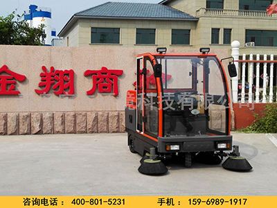 青岛电动扫地车厂家助力工厂保洁山东电动扫地车